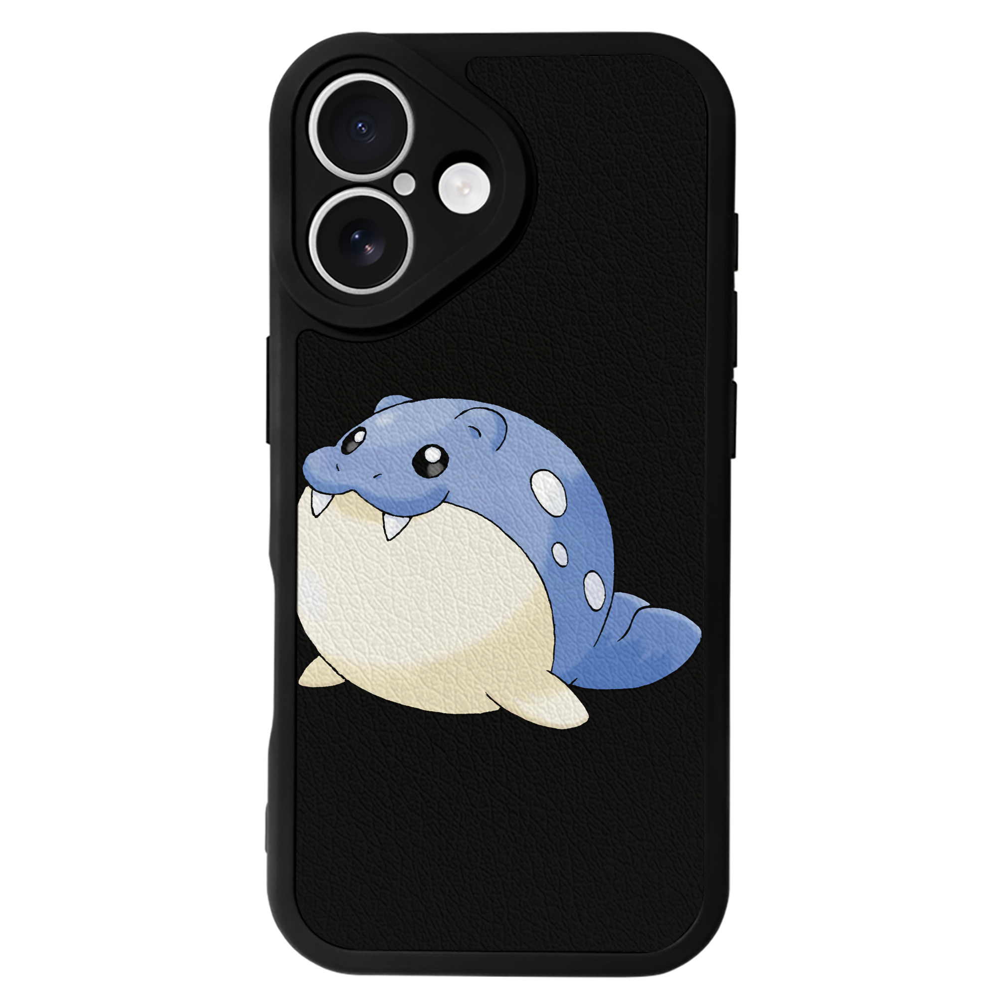 （画像用） ポケットモンスター Pokémon 【iPhone 16シリーズ対応】シリコンスマホケース（レザー調） 材質：シリコン
